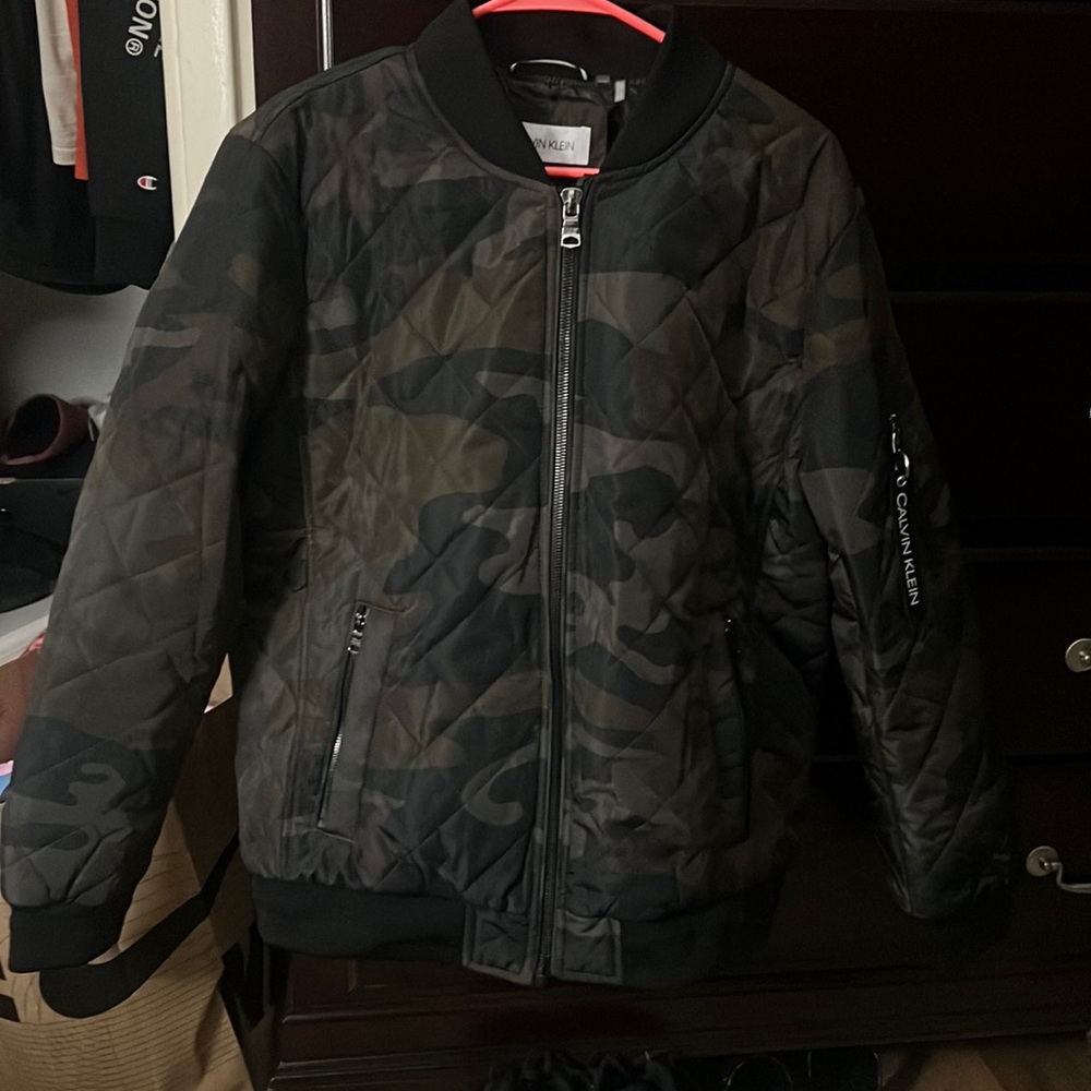 Mens Calvin Klein Bomber Jacket